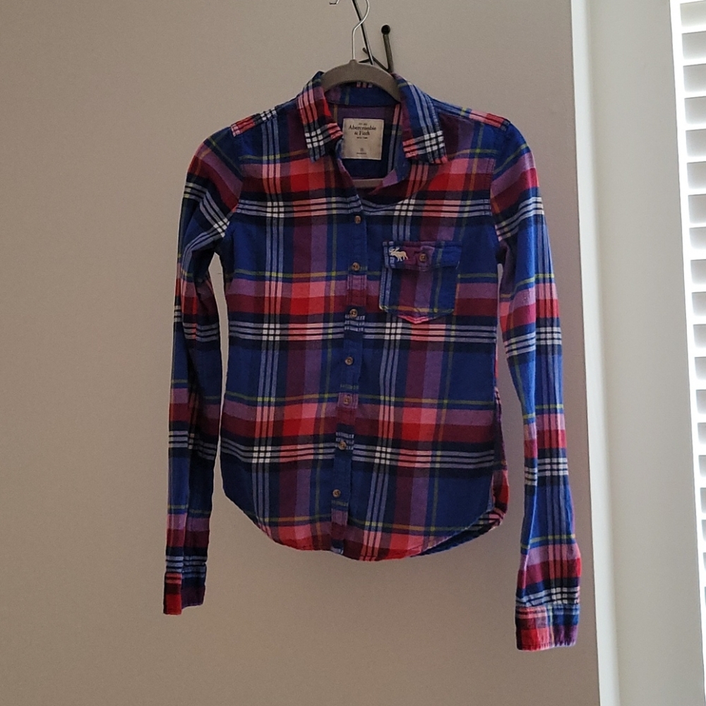 Plaid Abercombie shirt